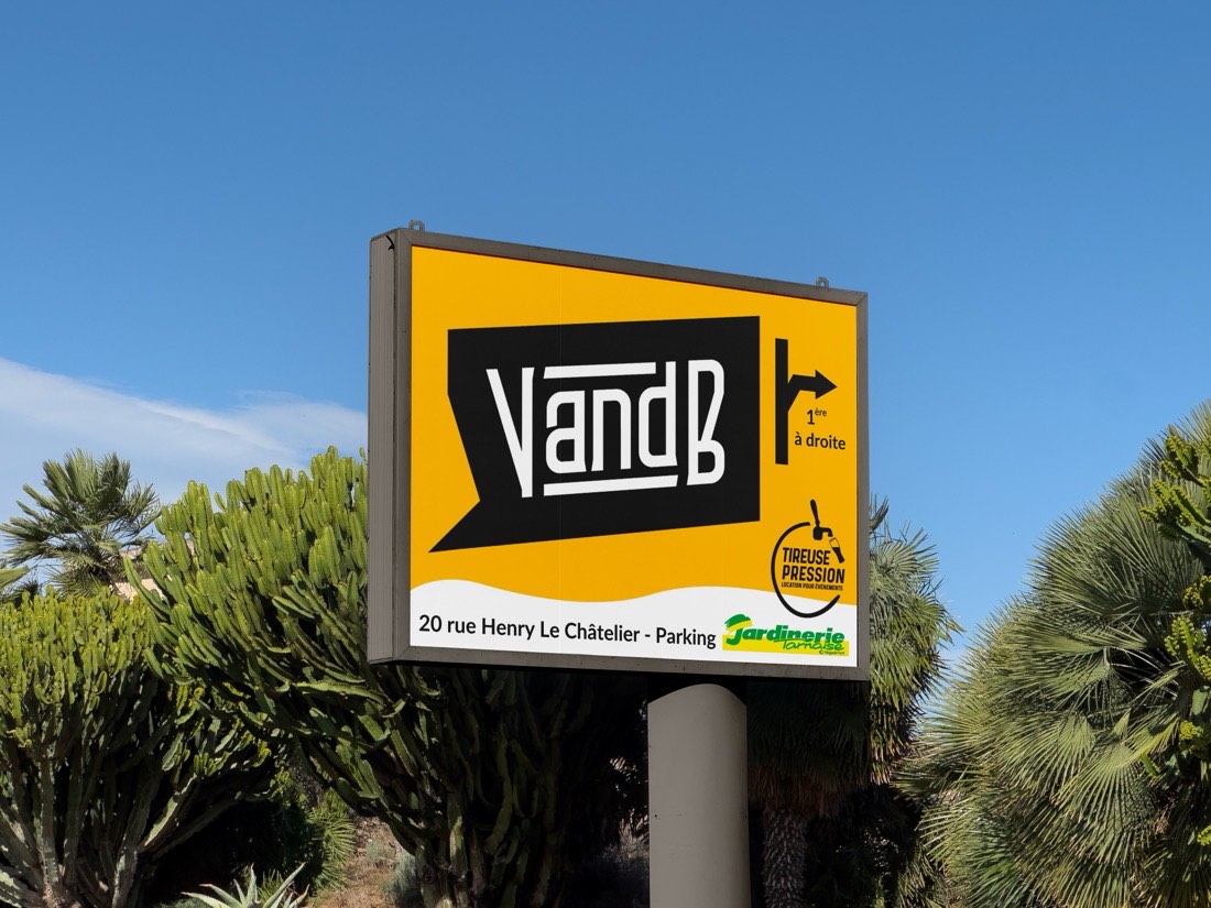Signalétique — V and B Castres